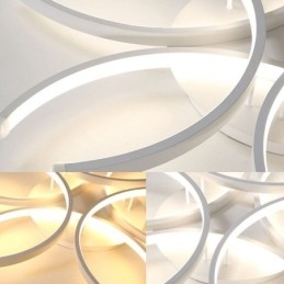 Moderne Innfelt Taklampe Med Silikageldekorasjonslampe