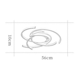 Moderne Akryl Innfelt Taklampe Kreativ Dekorasjonsbelysning