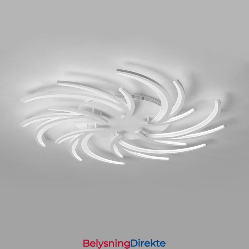 Moderne Vindmølle Innfelt Taklampe Uregelmessig Dekorasjonsbelysning