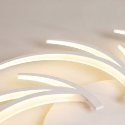 Moderne Vindmølle Innfelt Taklampe Uregelmessig Dekorasjonsbelysning