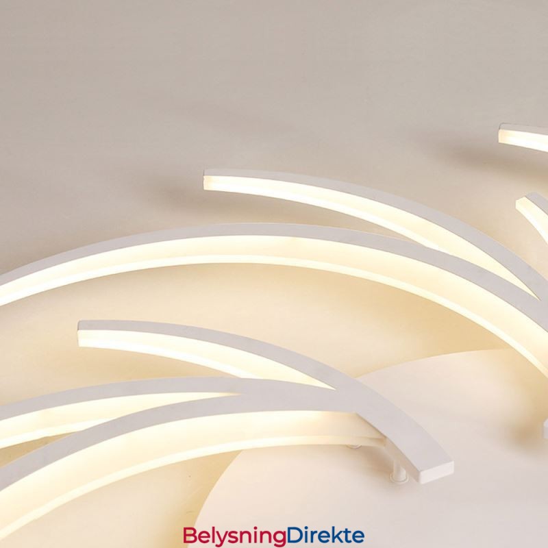 Moderne Vindmølle Innfelt Taklampe Uregelmessig Dekorasjonsbelysning