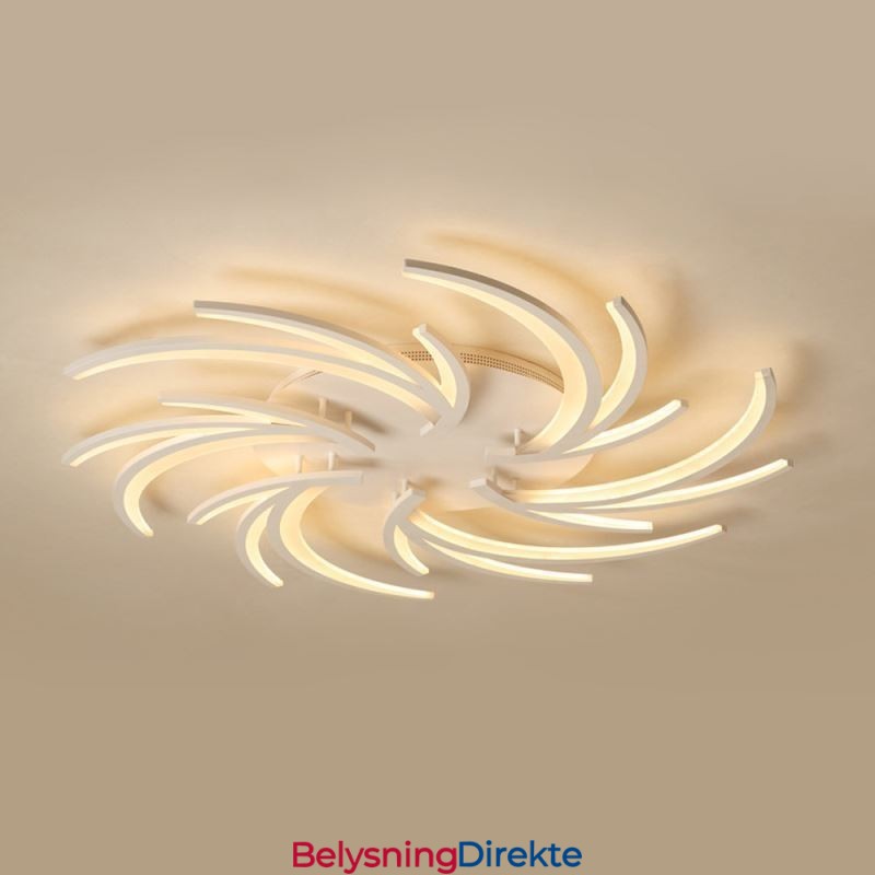 Moderne Vindmølle Innfelt Taklampe Uregelmessig Dekorasjonsbelysning