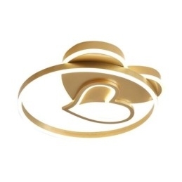 Moderne Innfelt Akryl Dobbeltlags Hjerteformet Taklampe