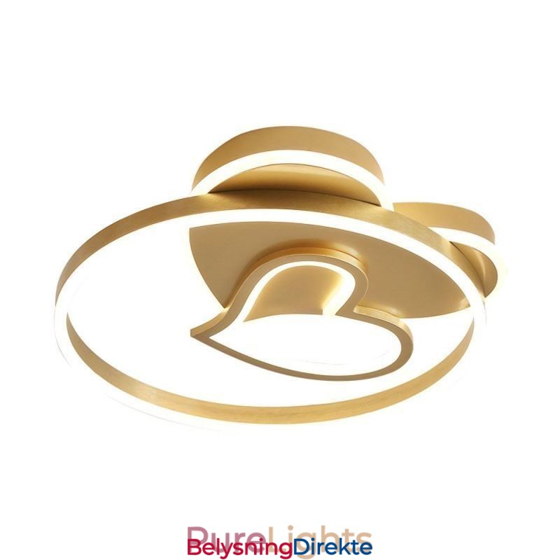 Moderne Innfelt Akryl Dobbeltlags Hjerteformet Taklampe