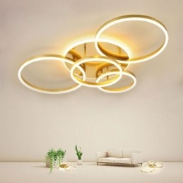 Halo Ring Innfelt Moderne Akryl Taklampe