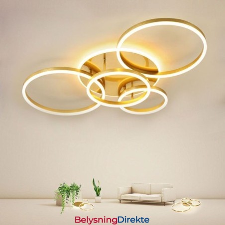 Halo Ring Innfelt Moderne Akryl Taklampe