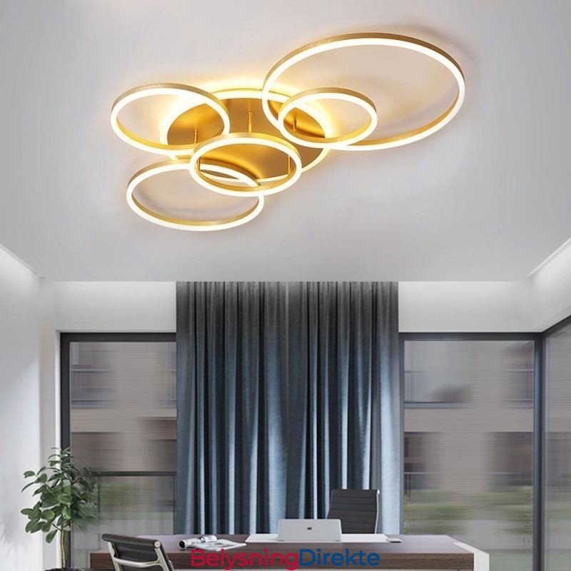 Halo Ring Innfelt Moderne Akryl Taklampe