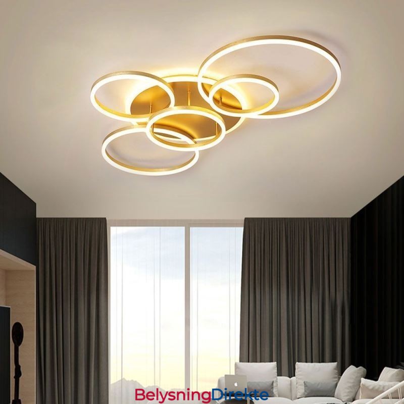 Halo Ring Innfelt Moderne Akryl Taklampe