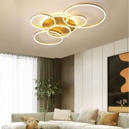 Halo Ring Innfelt Moderne Akryl Taklampe
