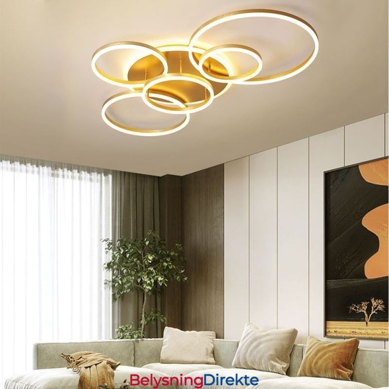 Halo Ring Innfelt Moderne Akryl Taklampe