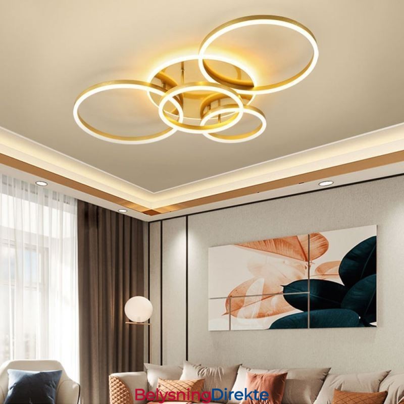 Halo Ring Innfelt Moderne Akryl Taklampe