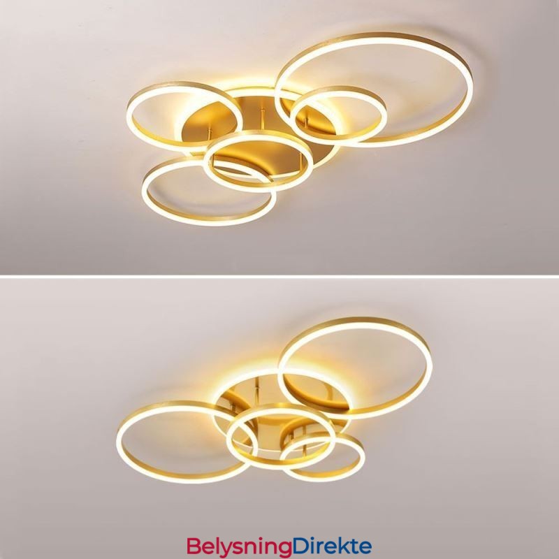 Halo Ring Innfelt Moderne Akryl Taklampe