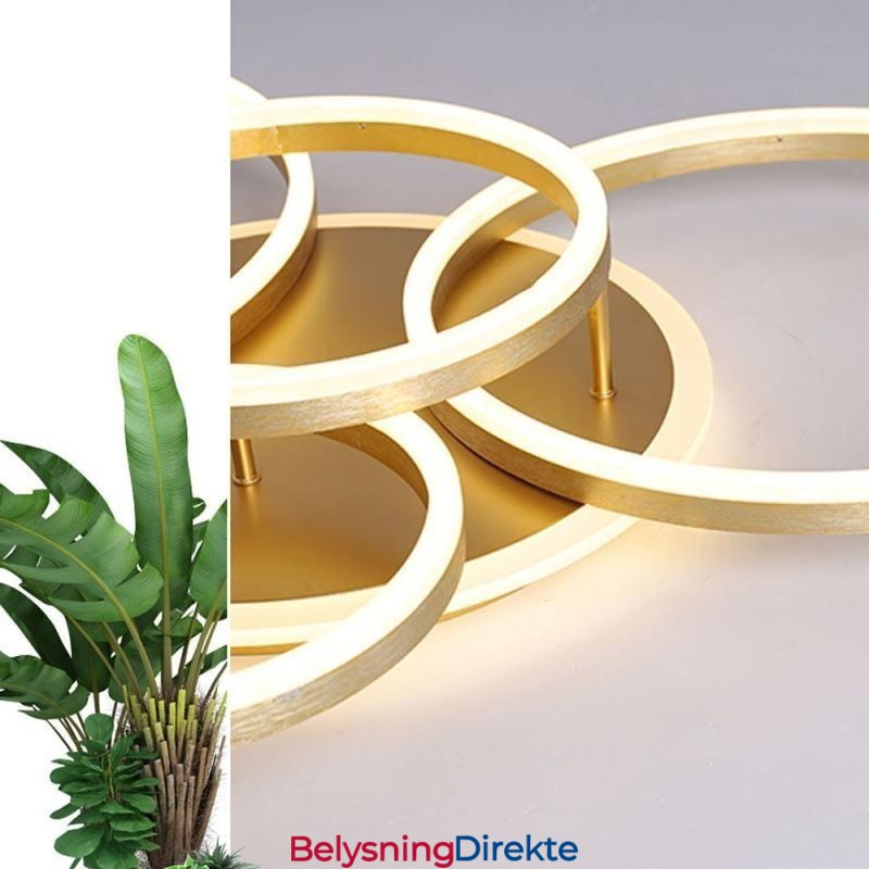 Halo Ring Innfelt Moderne Akryl Taklampe