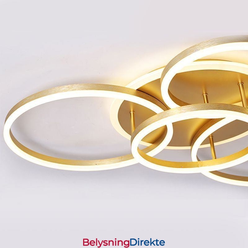 Halo Ring Innfelt Moderne Akryl Taklampe