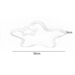 Kreativ Stjerne, Innfelt, Gyllen Stjerne-Taklampe