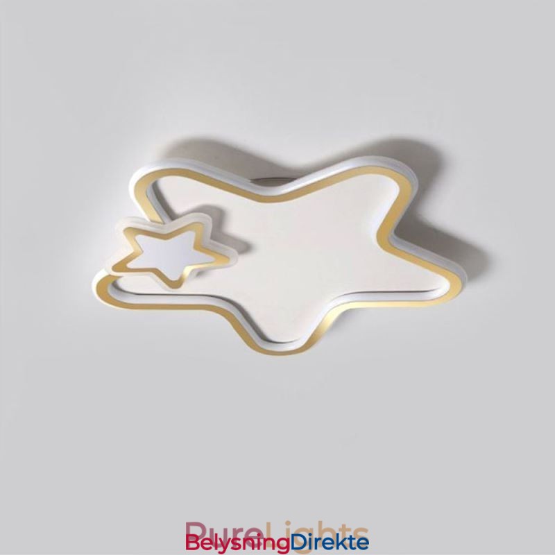 Kreativ Stjerne, Innfelt, Gyllen Stjerne-Taklampe