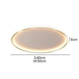 Minimalistisk, Sirkulær Taklampe For Innfelt Montering