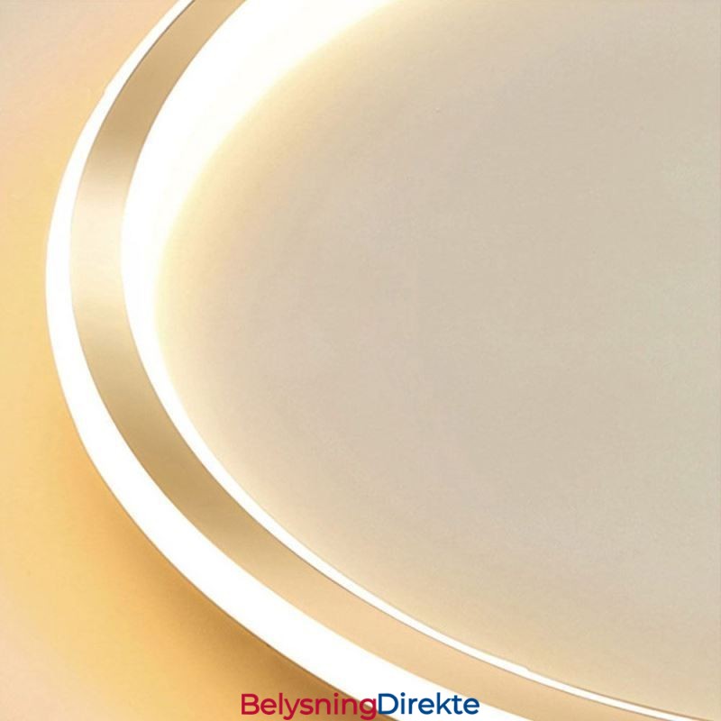 Minimalistisk, Sirkulær Taklampe For Innfelt Montering