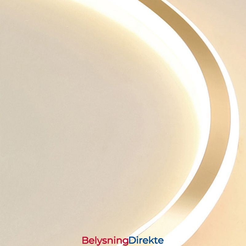 Minimalistisk, Sirkulær Taklampe For Innfelt Montering