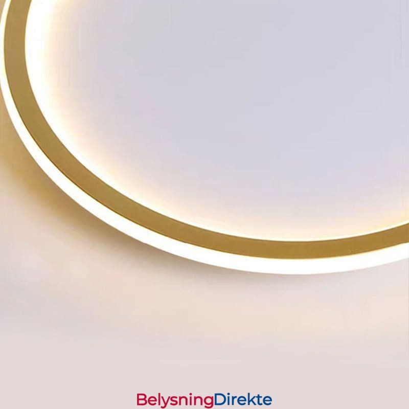 Minimalistisk, Sirkulær Taklampe For Innfelt Montering