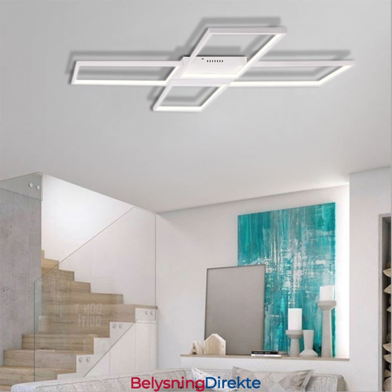 X-Formet, Innfelt Minimalistisk Akryl Taklampe