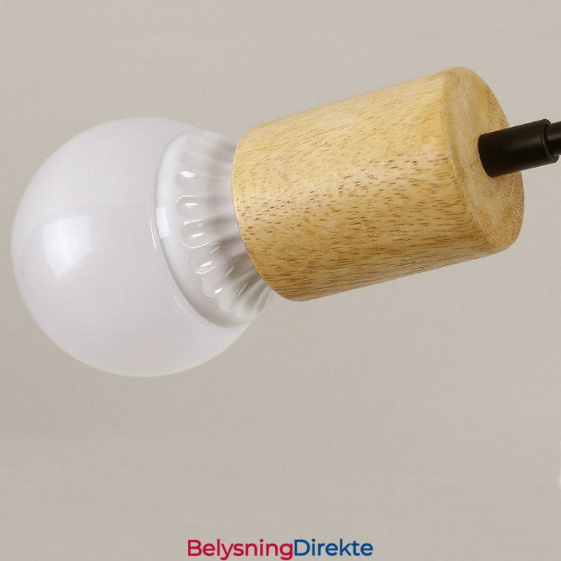 Moderne Magic Beans Innfelt Lysekrone Med Gren I Tre