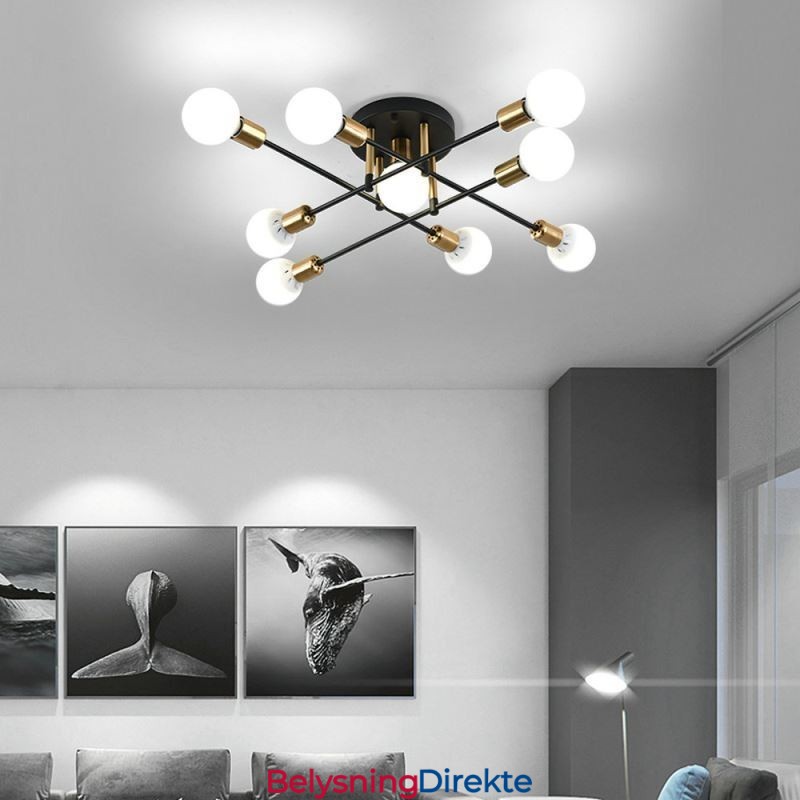 Simple Magic Beans Krysset Taklampe Med Innfelt Montering