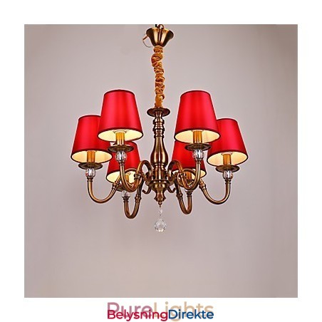 Lysekrone Moderne Samtids Metall