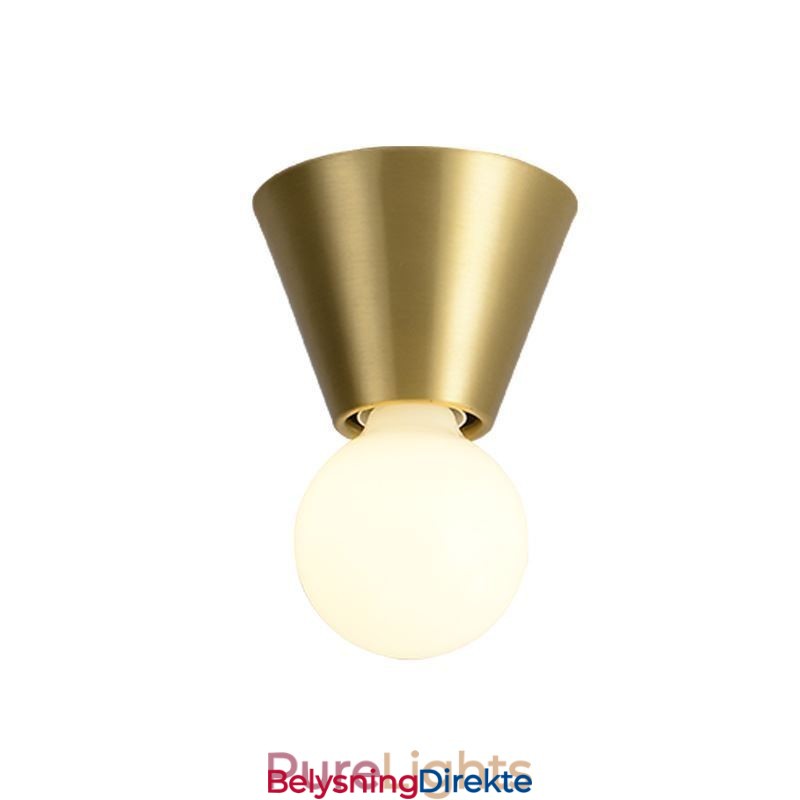 Nordisk Messing Mini Innfelt Taklampe