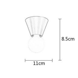 Nordisk Messing Mini Innfelt Taklampe