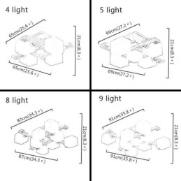 Nordisk Innfelt Taklampe Kreativ Varm Lampe I Massivt Tre