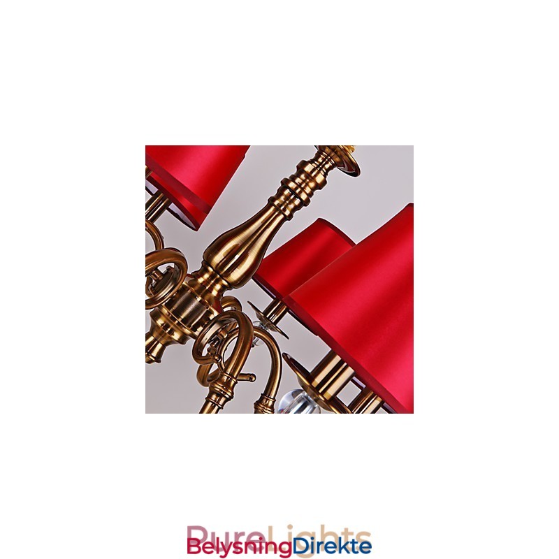 Lysekrone Moderne Samtids Metall