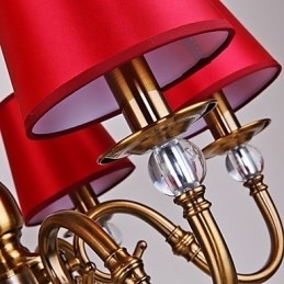 Lysekrone Moderne Samtids Metall