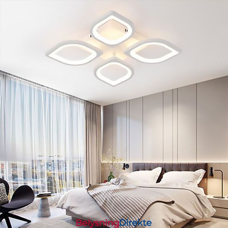 Moderne, Enkel, Innfelt Akryl Taklampe Med Kronblad