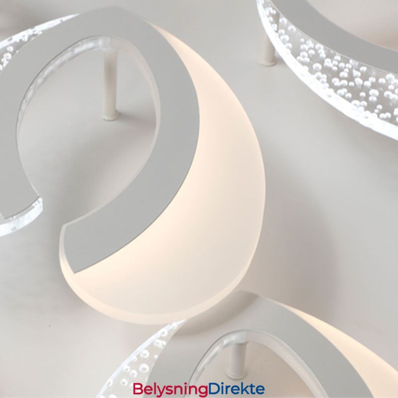 Moderne, Enkel, Innfelt Akryl Hjerteformet Taklampe