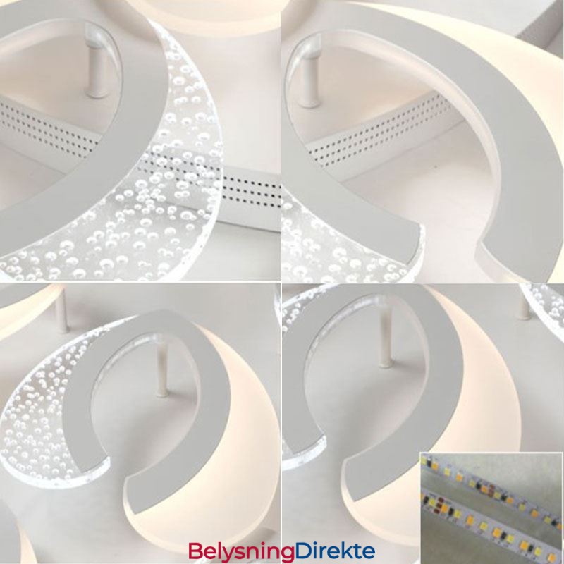 Moderne, Enkel, Innfelt Akryl Hjerteformet Taklampe