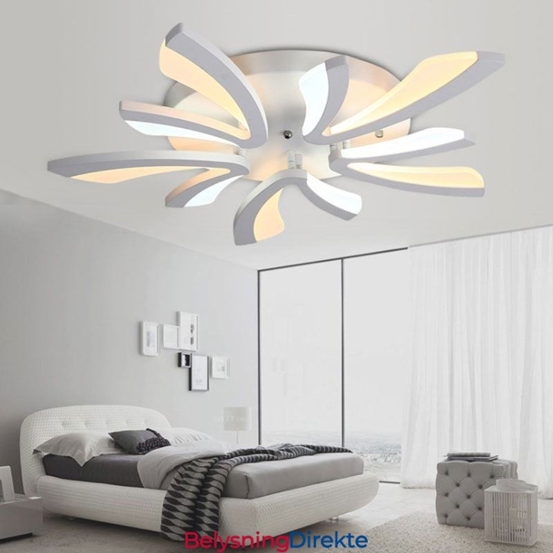 Moderne, Enkel Taklampe Med Løvetannmotiv