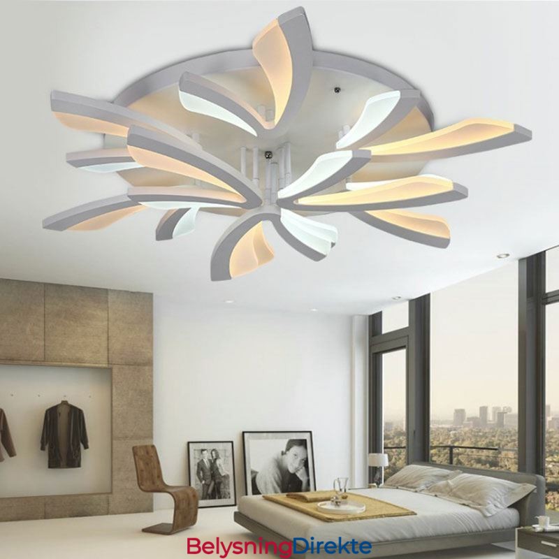 Moderne, Enkel Taklampe Med Løvetannmotiv