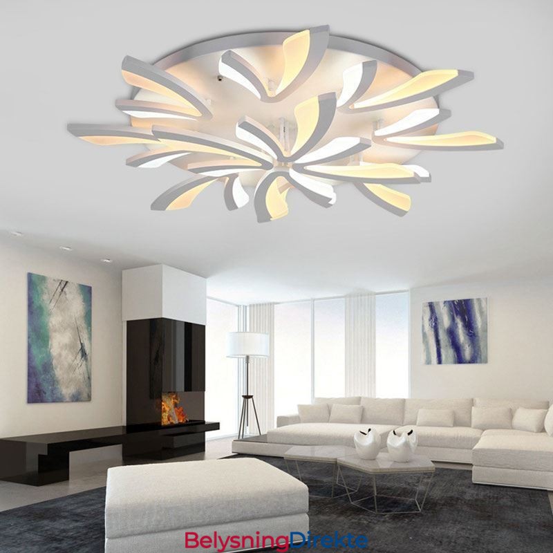 Moderne, Enkel Taklampe Med Løvetannmotiv