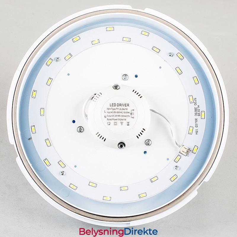 Kreativ, Innfelt, Rund Taklampe Hjemmebelysning Lys