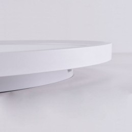 Nordisk Rund, Innfelt, Supertynn Taklampe I Aluminium, Rund Lampebelysning