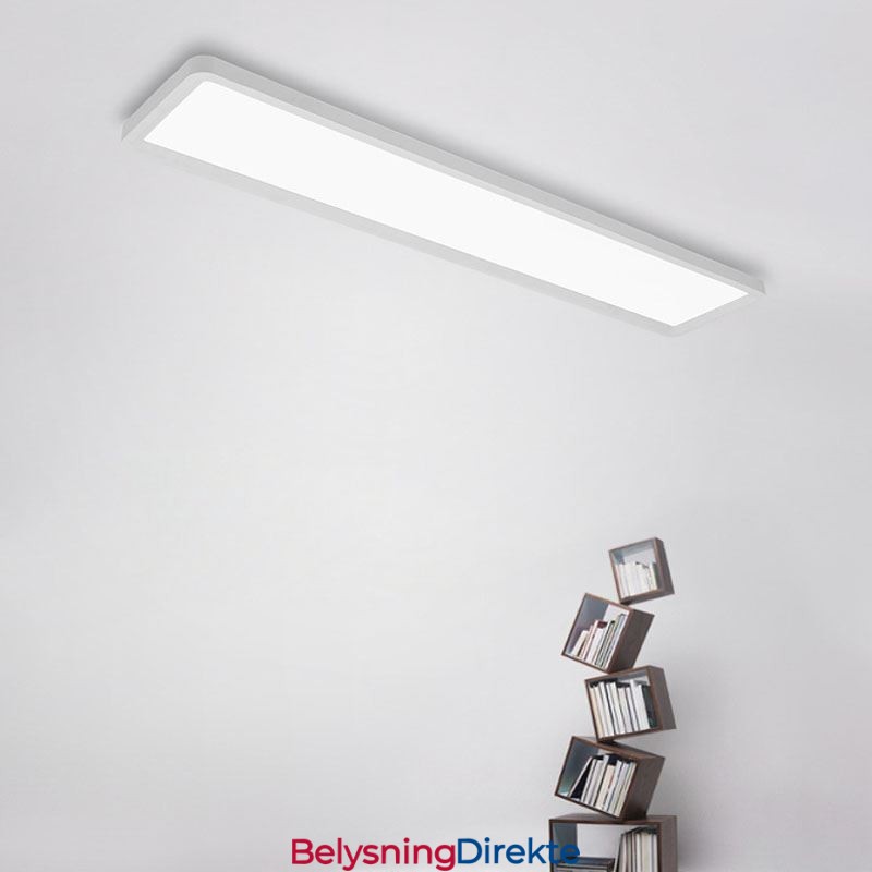 Panelmontert Nordisk Supertynn Rektangulær Taklampe For Innfelling Hjemmebelysning Lys