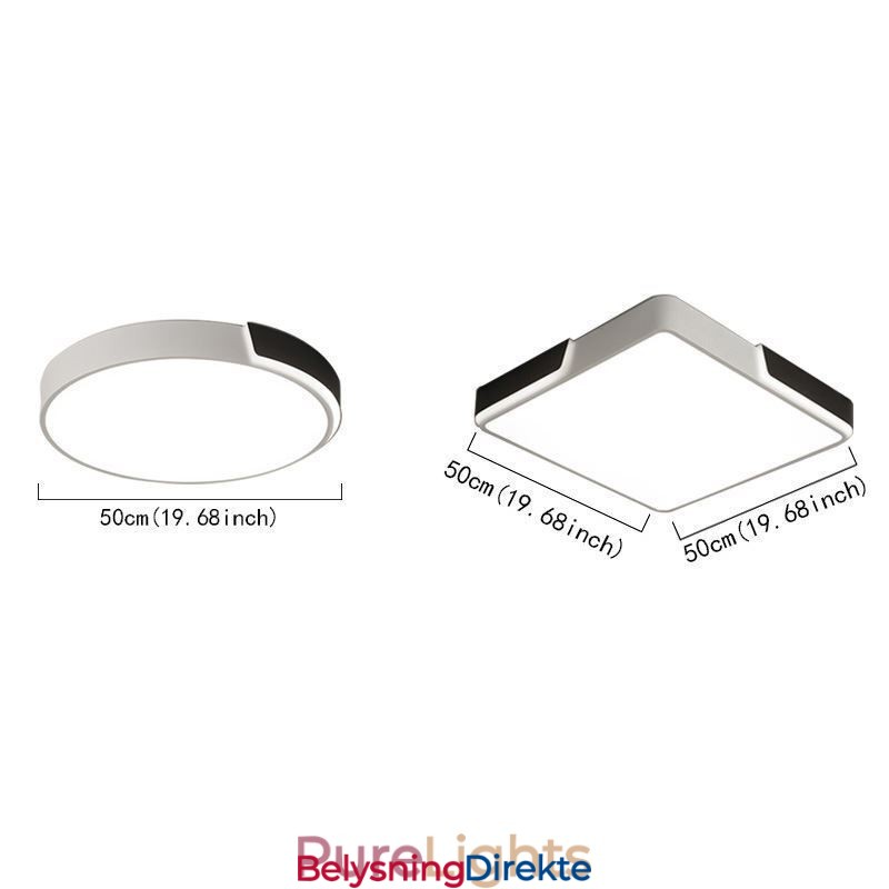 Moderne, Enkel, Innfelt, Sirkulær Taklampe