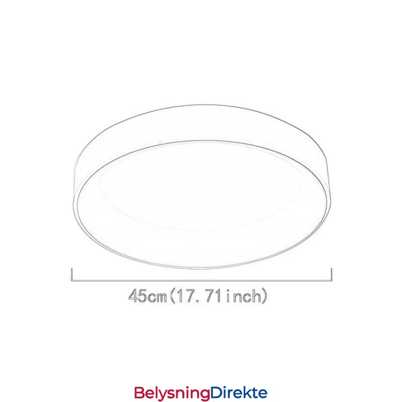 Innfelt Moderne Rund Taklampe Energisparende Lampe