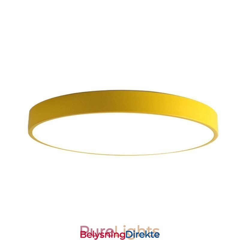 Moderne, Innfelt, Rund Taklampe Ultratynn Hjemmebelysning