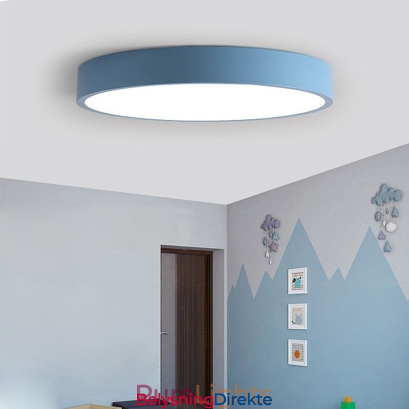 Moderne, Innfelt, Rund Taklampe Ultratynn Hjemmebelysning