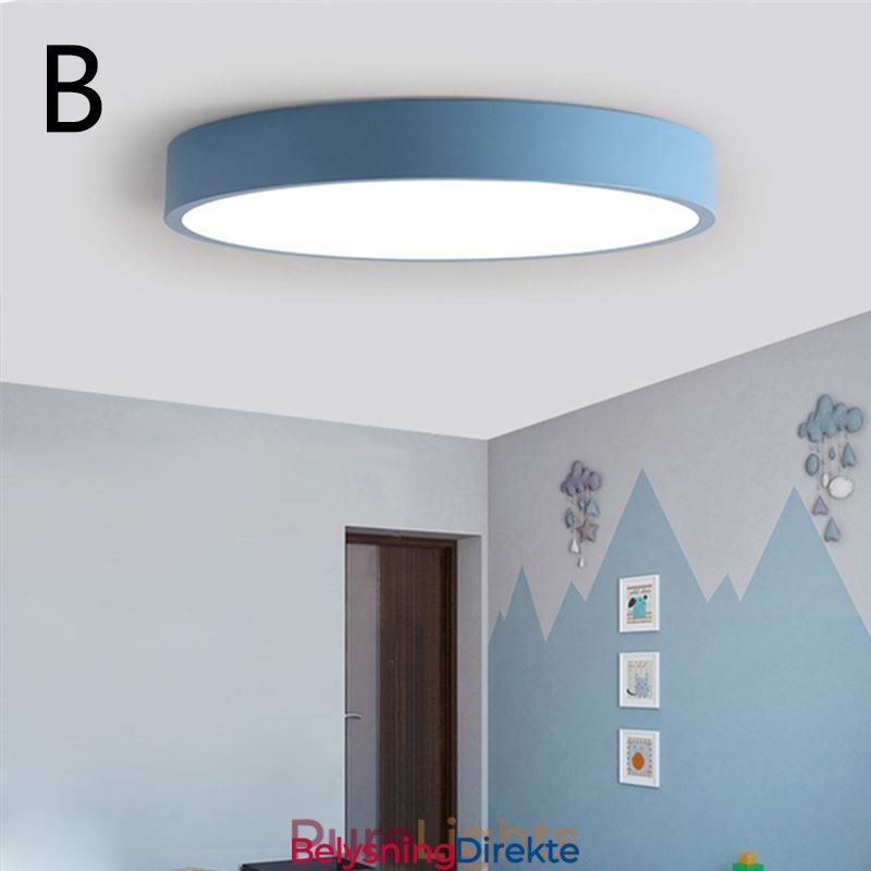 Moderne, Innfelt Ultratynn Taklampe, Rund Lampe