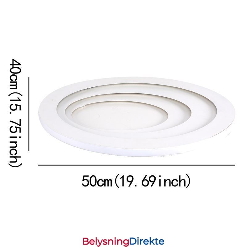 Moderne Innfelt Vanndråpeformet Terrassetaklampe Sidebelysende Lys