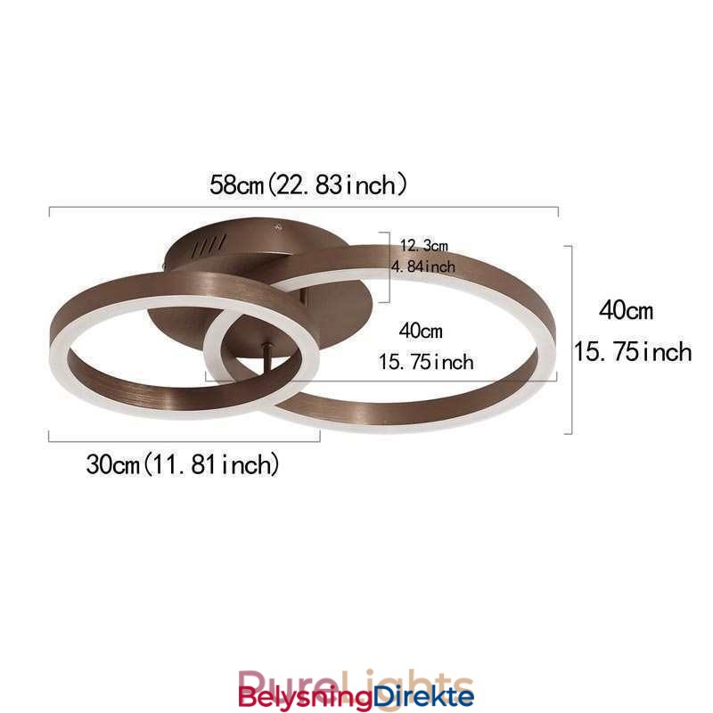 Moderne, Enkel, Innfelt, Kreativ Taklampe, Varmebelysning, Lys