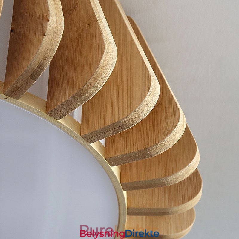 Nordisk Rund, Innfelt, Kreativ Takbelysning I Bambus